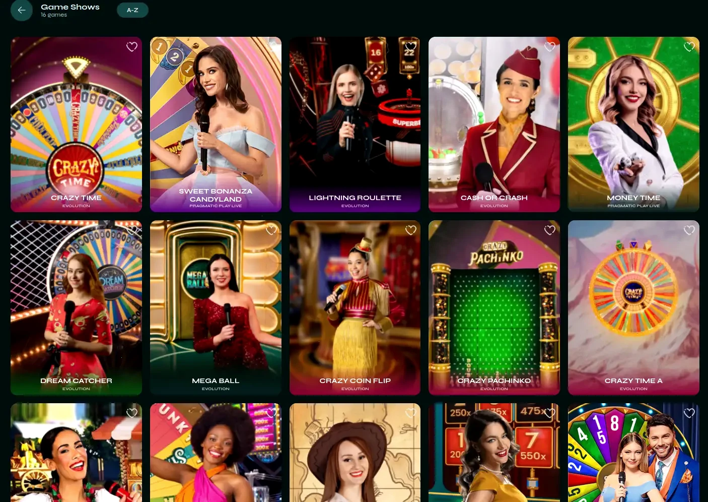 Galactic Casino quick join registration and game lobby overview